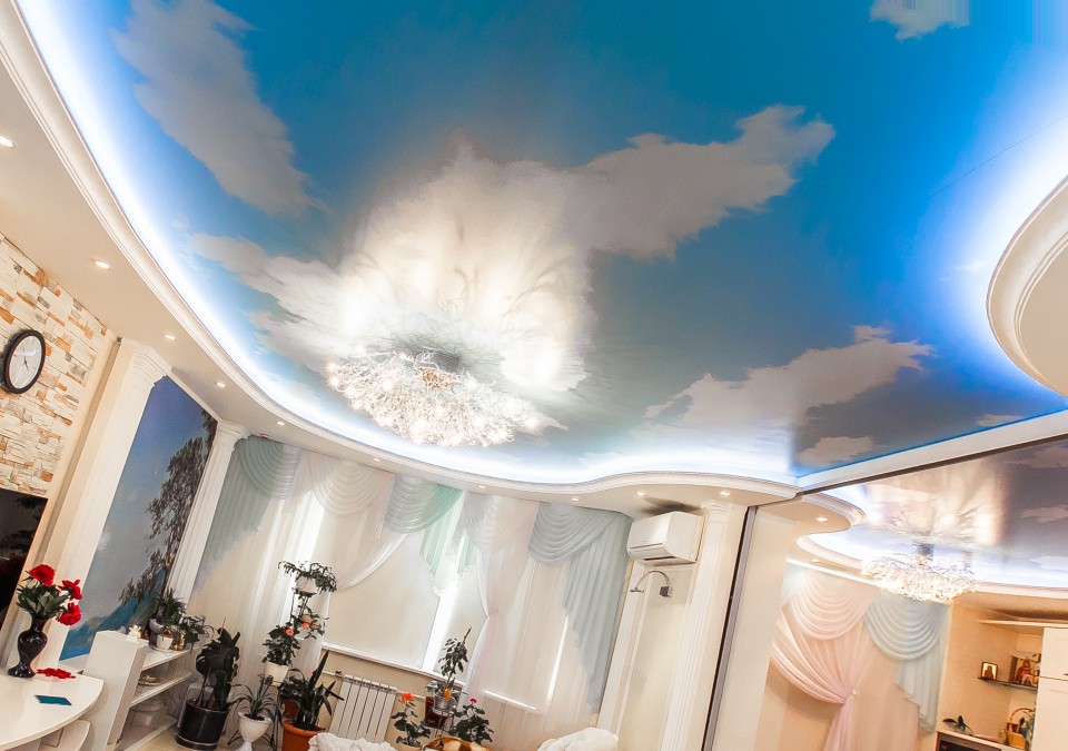 Заказать потолок с фотопечатью в г. Хабаровск