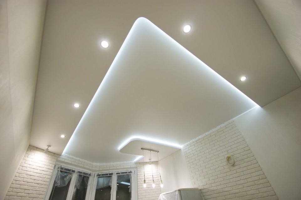 Заказать парящие натяжные потолки в г. Хабаровск